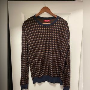 Guess checkered print sweater